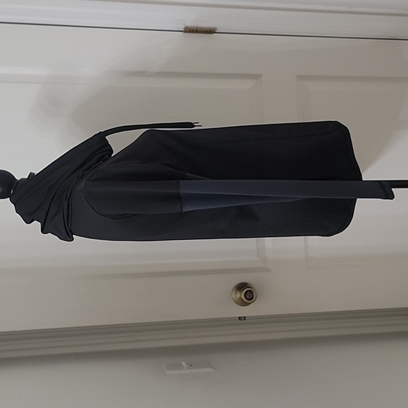 Danskin Size M Black Funnel Neck Pullover Athletic Top, Long Sleeve NEW with Tag - Picture 8 of 15